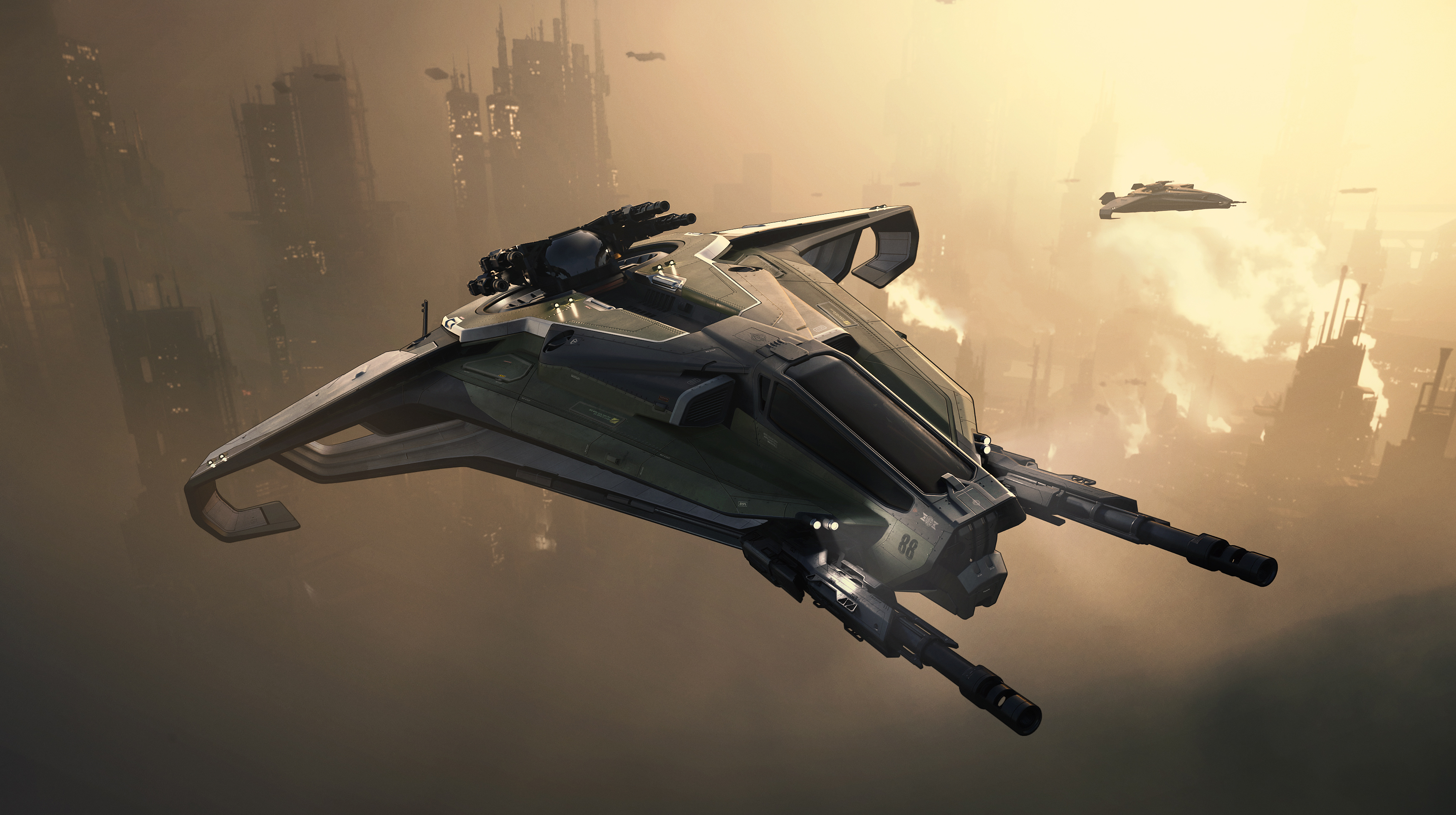 image d'Hurricane en vole